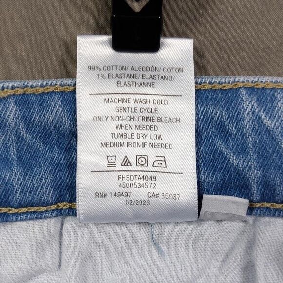 Joes Jean Shorts Womens Sz 24 Denim The 5" Short Stand Tall Frayed Cuff Modest - Picture 9 of 10